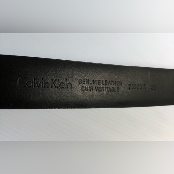 Calvin Klein Leather Belt - Picture 3 of 8